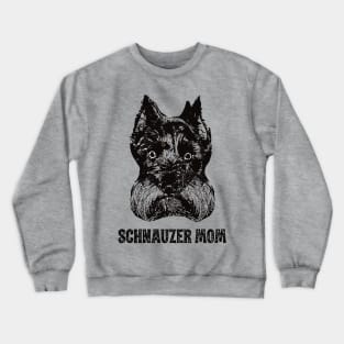 Schnauzer Mom - Schnauzer Mom Crewneck Sweatshirt